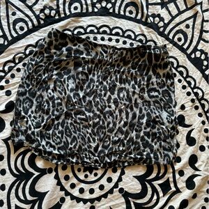 Cheetah print princess polly skirt